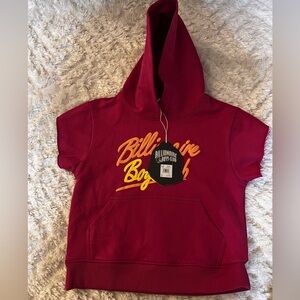 NWT Billionaire’s Boys Club Boys SS Hoodie Size 7/8